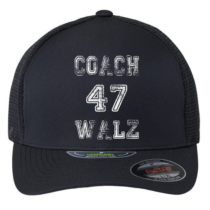 Coach Waltz 47 Harris Waltz 2024 Coach Walz Harris Walz 2024 Flexfit Unipanel Trucker Cap