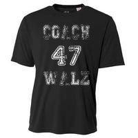 Coach Waltz 47 Harris Waltz 2024 Coach Walz Harris Walz 2024 Cooling Performance Crew T-Shirt