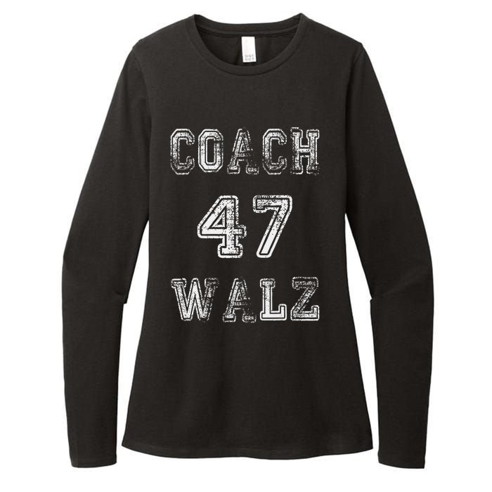 Coach Waltz 47 Harris Waltz 2024 Coach Walz Harris Walz 2024 Womens CVC Long Sleeve Shirt