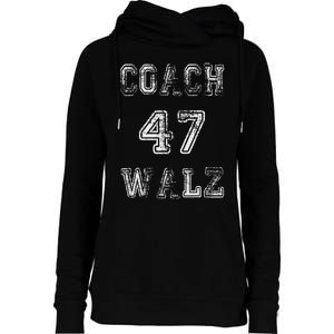 Coach Waltz 47 Harris Waltz 2024 Coach Walz Harris Walz 2024 Womens Funnel Neck Pullover Hood