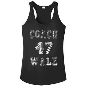 Coach Waltz 47 Harris Waltz 2024 Coach Walz Harris Walz 2024 Ladies PosiCharge Competitor Racerback Tank