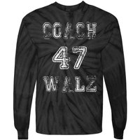 Coach Waltz 47 Harris Waltz 2024 Coach Walz Harris Walz 2024 Tie-Dye Long Sleeve Shirt