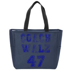 Coach Waltz 47 Harris Waltz 2024 Coach Walz Harris Walz 2024 Zip Tote Bag