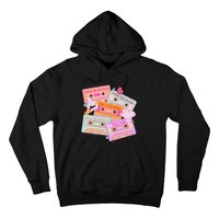 Cassettes Western 90s Country Music Valentine Hoodie