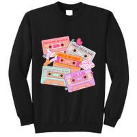 Cassettes Western 90s Country Music Valentine Sweatshirt