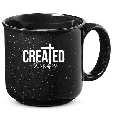 Created With A Purpose Christian 15oz Campfire Ceramic Mug