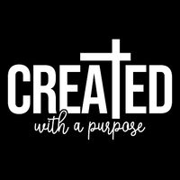 Created With A Purpose Christian Flatbill Hat