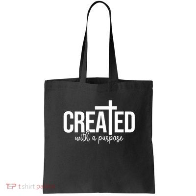 Created With A Purpose Christian Bag