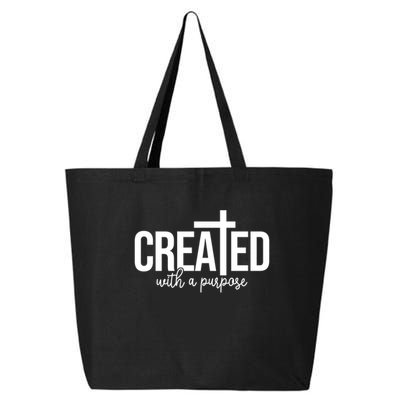 Created With A Purpose Christian 25L Jumbo Tote