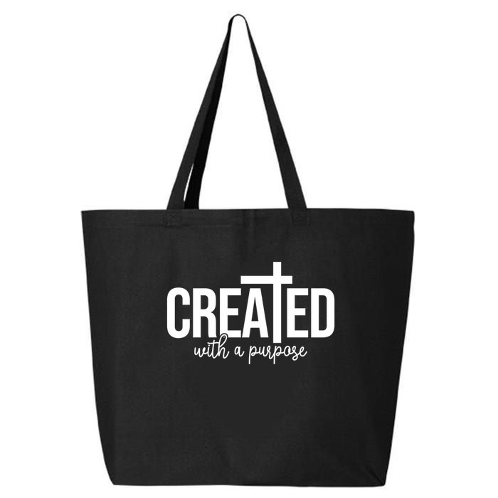 Created With A Purpose Christian 25L Jumbo Tote