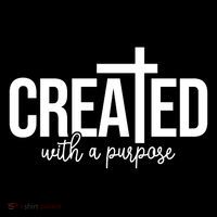 Created With A Purpose Christian Tank Top