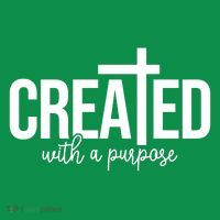 Created With A Purpose Christian Tall T-Shirt