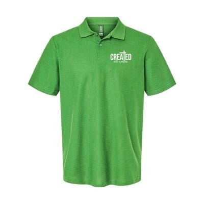 Created With A Purpose Christian Polo