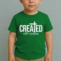 Created With A Purpose Christian Toddler T-Shirt