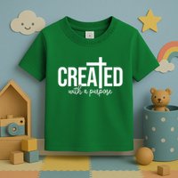 Created With A Purpose Christian Toddler T-Shirt