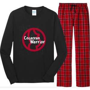 Cesarean Warrior Awareness Month Meaningful Gift Long Sleeve Pajama Set