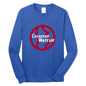 Cesarean Warrior Awareness Month Meaningful Gift Long Sleeve Shirt