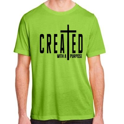 Created With A Purpose Jesus Adult ChromaSoft Performance T-Shirt