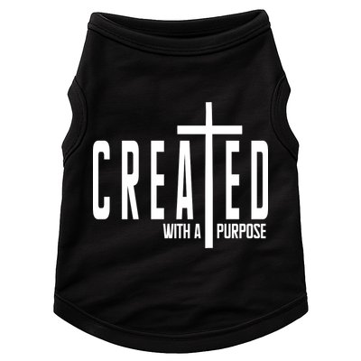Created With A Purpose Jesus Doggie Tank