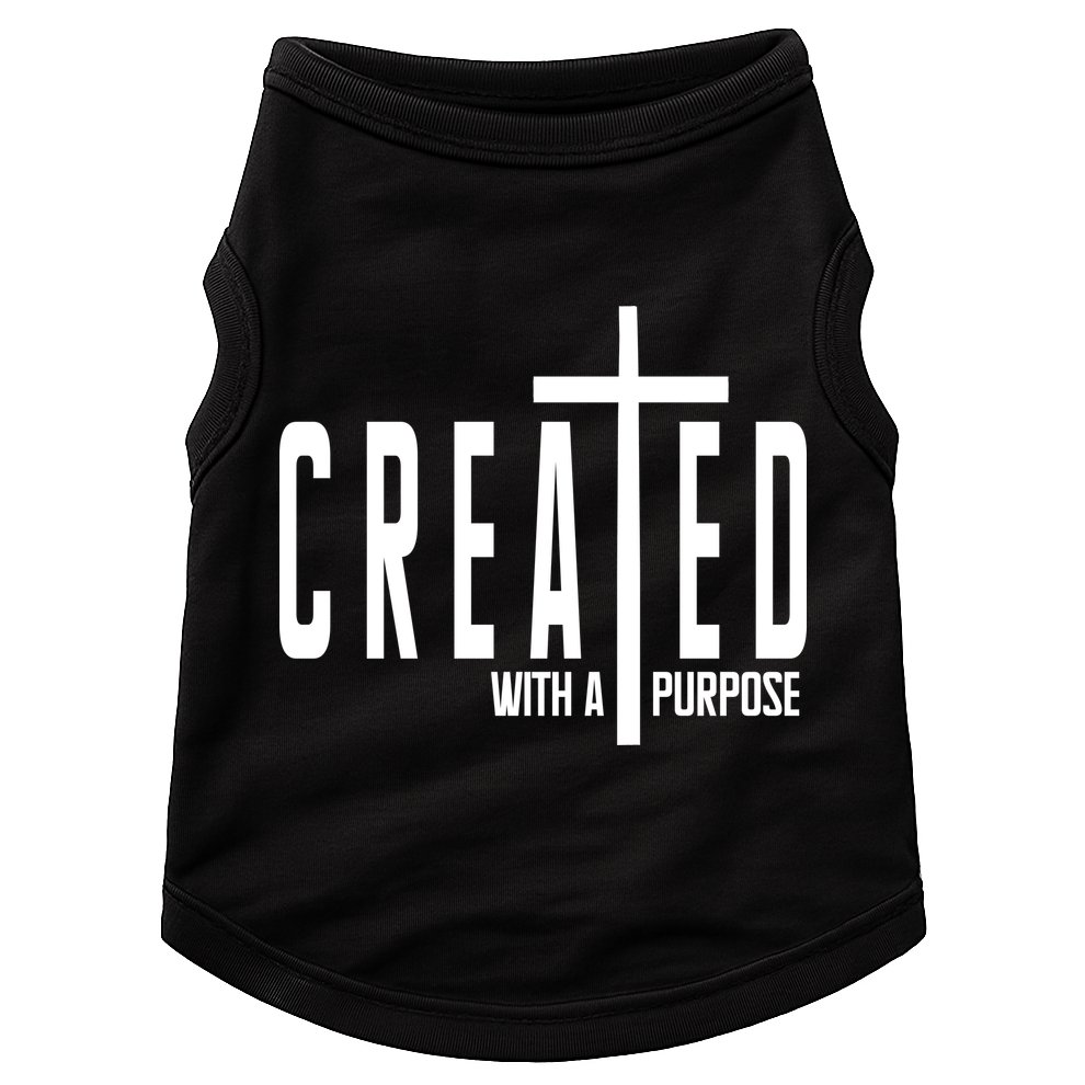 Created With A Purpose Jesus Doggie Tank