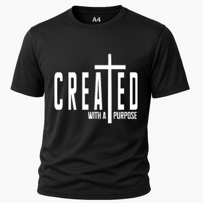 Created With A Purpose Jesus Cooling Performance Crew T-Shirt