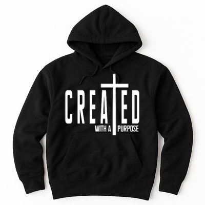 Created With A Purpose Jesus Hoodie