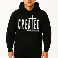 Created With A Purpose Jesus Hoodie