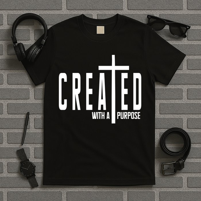Created With A Purpose Jesus T-Shirt