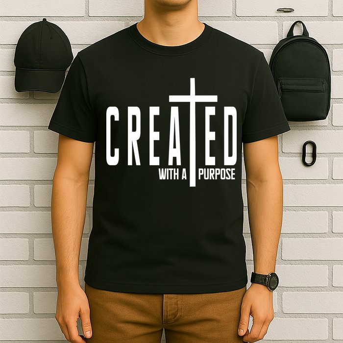 Created With A Purpose Jesus T-Shirt