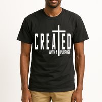 Created With A Purpose Jesus Tall T-Shirt