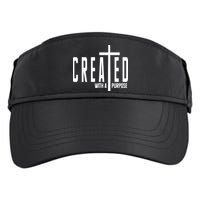 Created With A Purpose Jesus Adult Drive Performance Visor