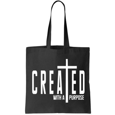 Created With A Purpose Jesus Bag