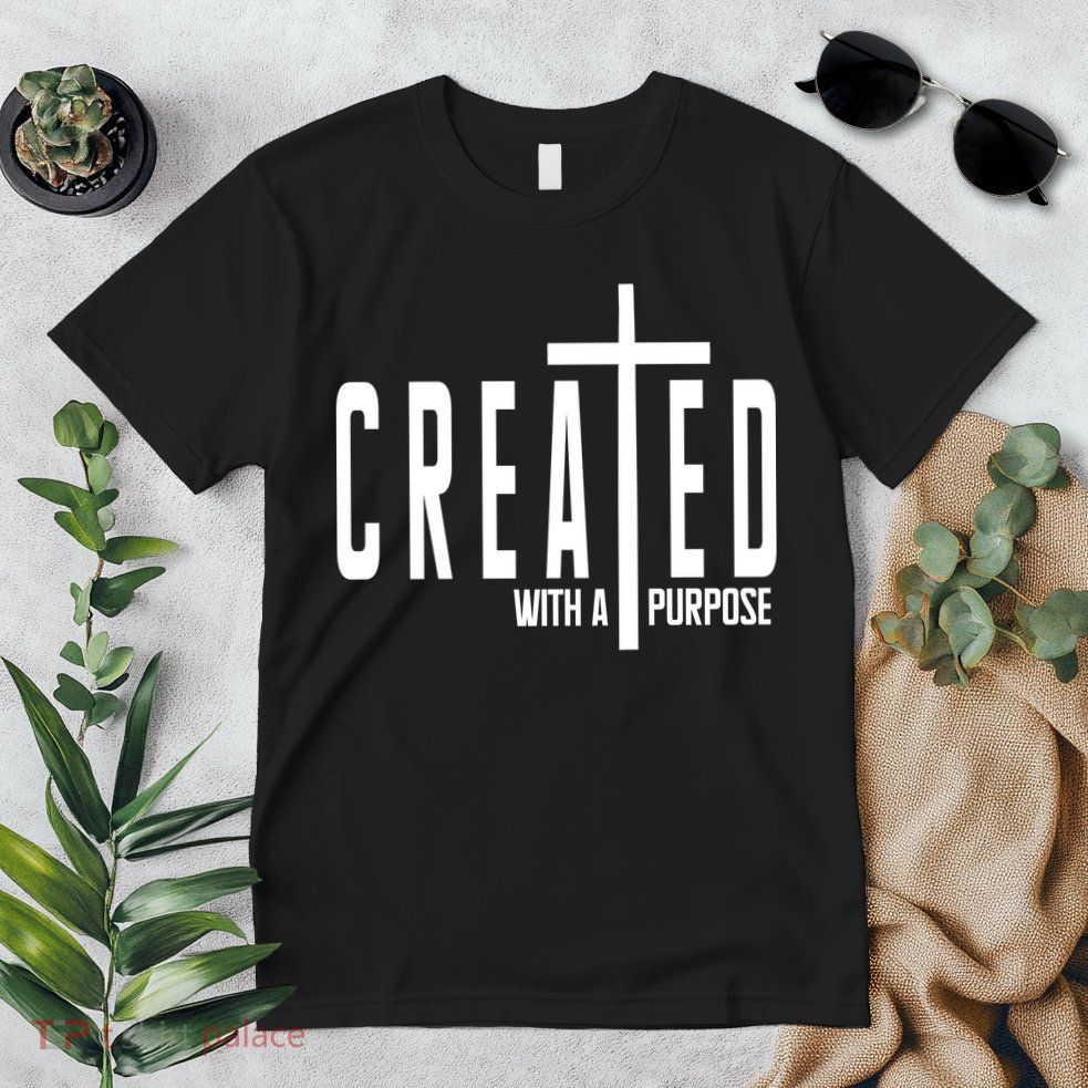Created With A Purpose Jesus Premium T-Shirt