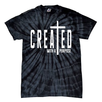 Created With A Purpose Jesus Tie-Dye T-Shirt