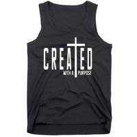 Created With A Purpose Jesus Tank Top