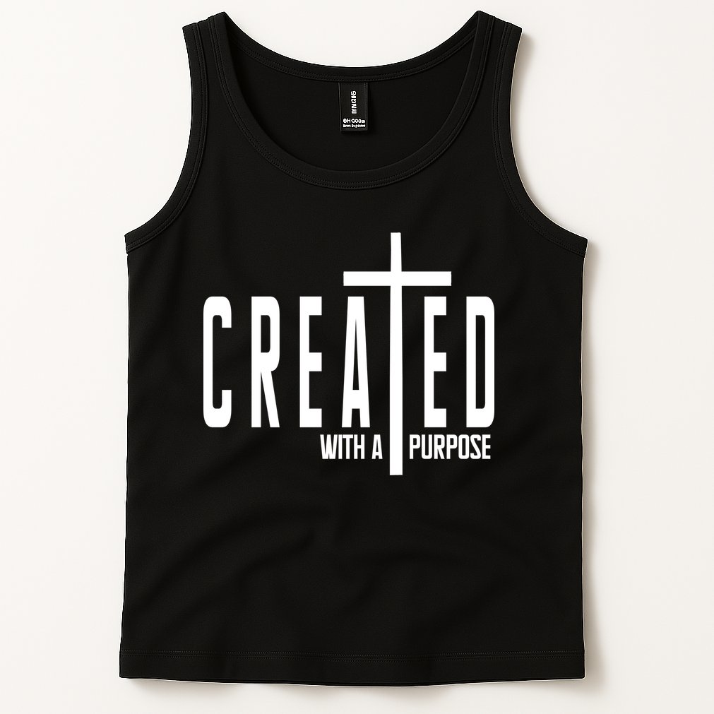 Created With A Purpose Jesus Tank Top