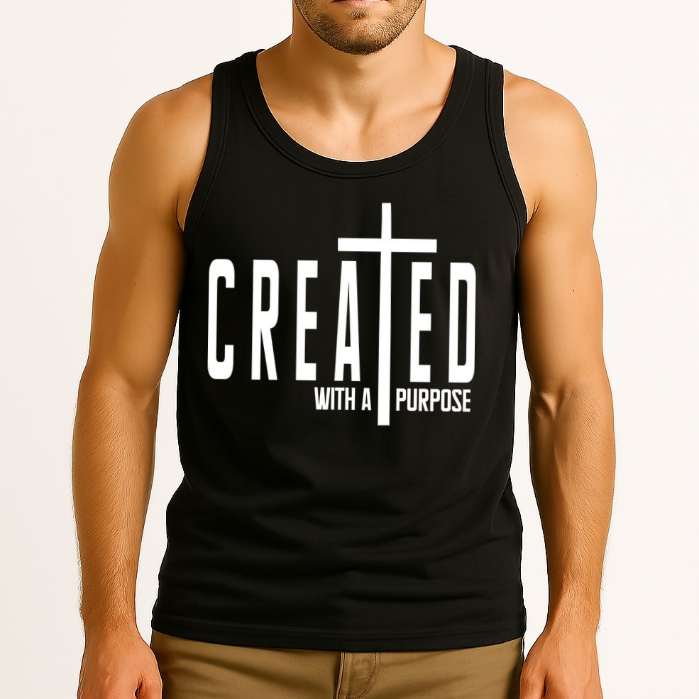 Created With A Purpose Jesus Tank Top
