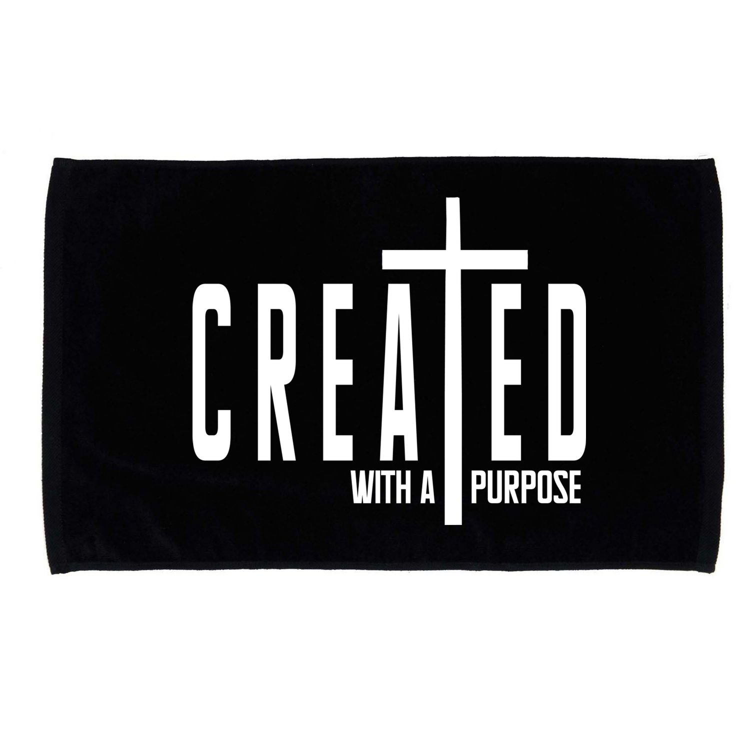 Created With A Purpose Jesus Microfiber Hand Towel