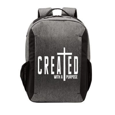 Created With A Purpose Jesus Vector Backpack