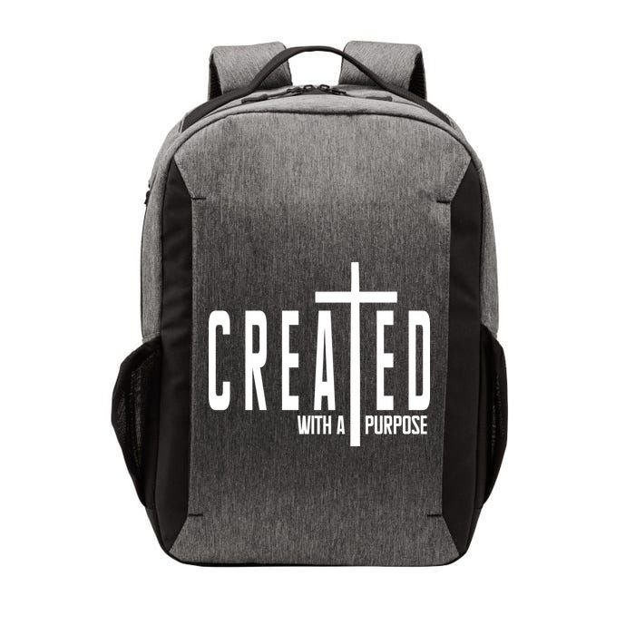 Created With A Purpose Jesus Vector Backpack
