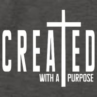 Created With A Purpose Jesus Vector Backpack