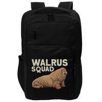Cool Walrus Art For Ocean Animal Walrus Lover Impact Tech Backpack