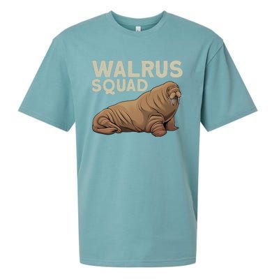 Cool Walrus Art For Ocean Animal Walrus Lover Sueded Cloud Jersey T-Shirt