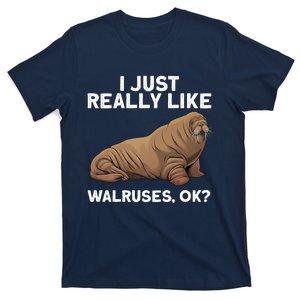 Cool Walrus Art For Pinniped Animal Walrus Lover T-Shirt