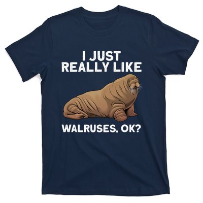 Cool Walrus Art For Pinniped Animal Walrus Lover T-Shirt