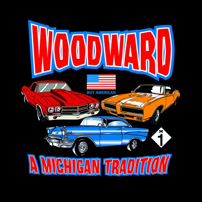 Cruising Woodward Ave M1 A Michigan Tradition Mug