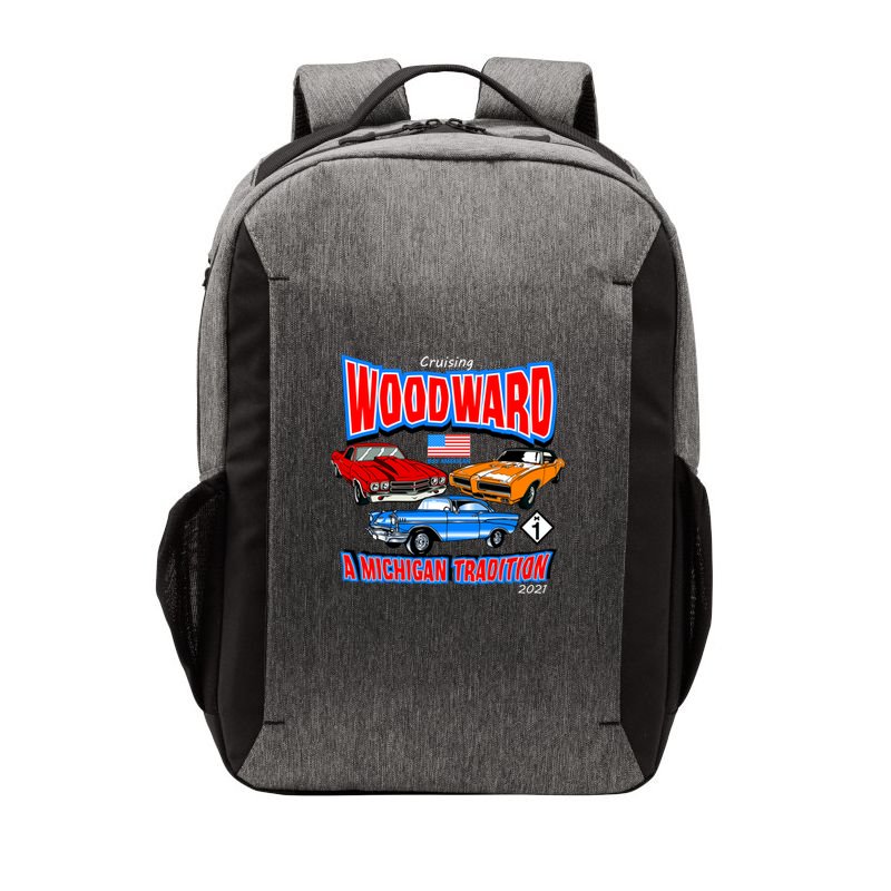 Cruising Woodward Ave M1 A Michigan Tradition Vector Backpack