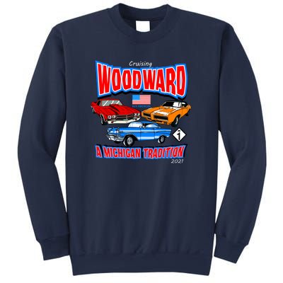 Cruising Woodward Ave M1 A Michigan Tradition Sweatshirt