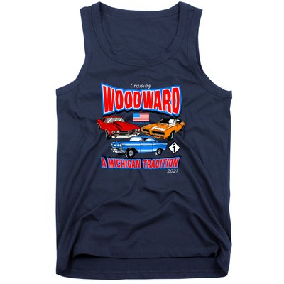 Cruising Woodward Ave M1 A Michigan Tradition Tank Top