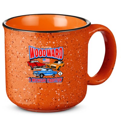 Cruising Woodward Ave M1 A Michigan Tradition 15oz Campfire Ceramic Mug